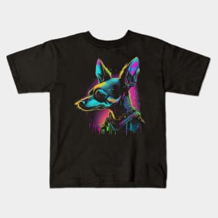 Min Pin Kids T-Shirt